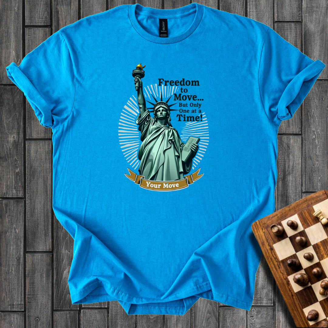 Freedom to Move Chess T-Shirt