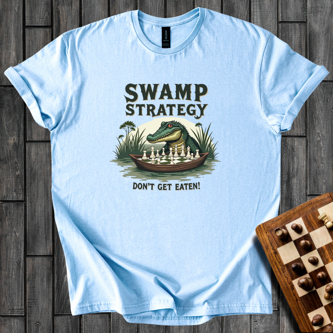 Swamp Strategy Chess T-Shirt