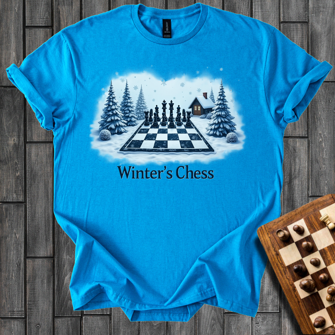 Winter Stage Setting Chess T-Shirt