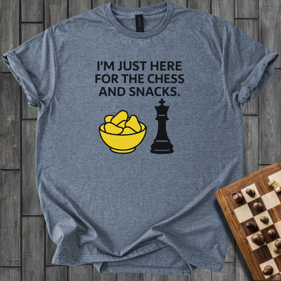 Chess And Snacks T-Shirt