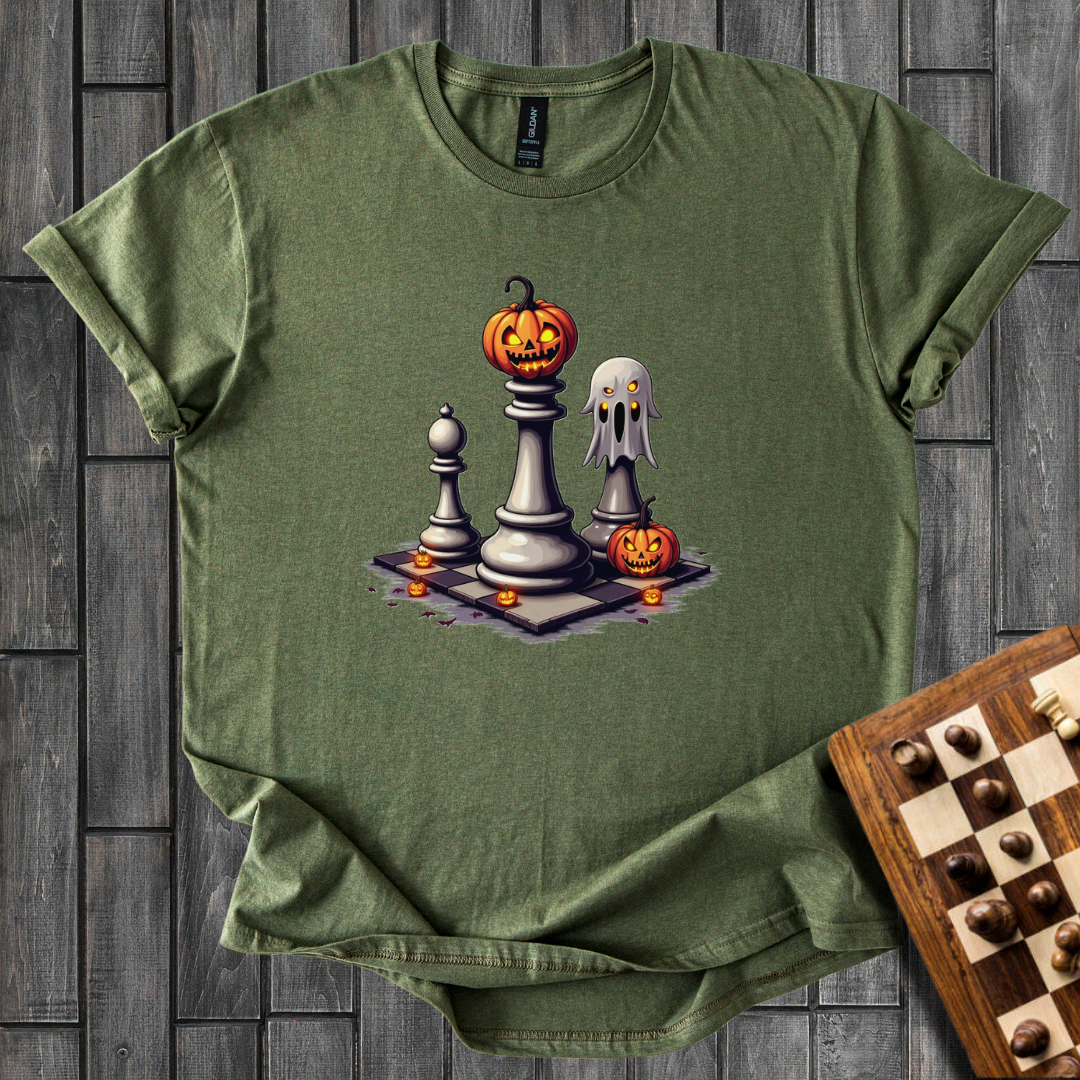 Spooky Checkmate Chess T-Shirt