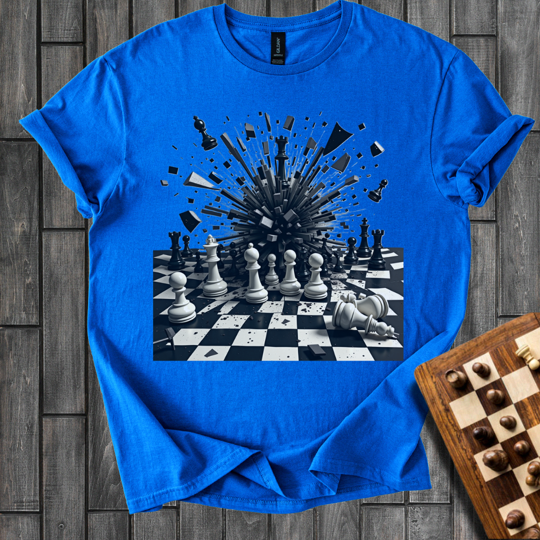 Chaos Unleashed Chess T-Shirt