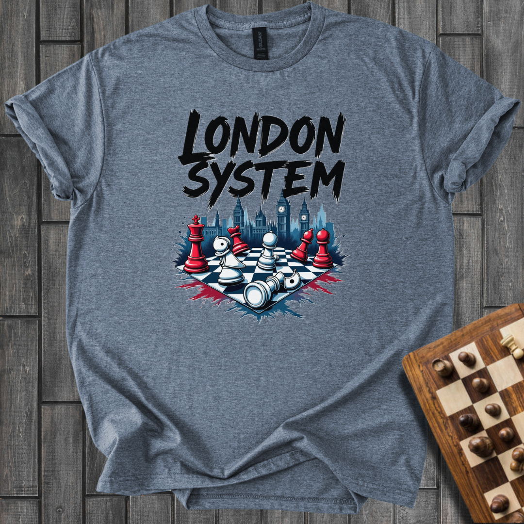 London System Chess T-Shirt