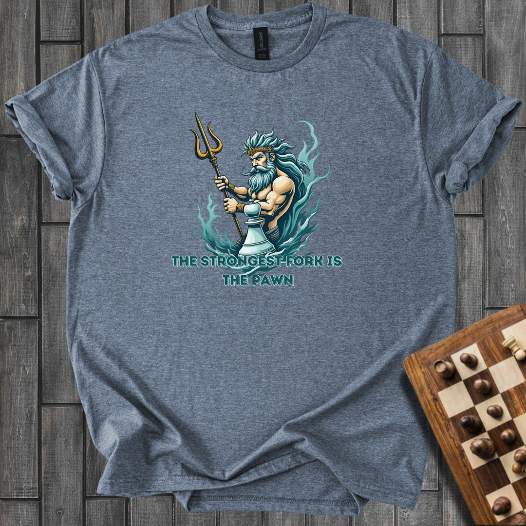 Poseidons Fork Chess T-Shirt
