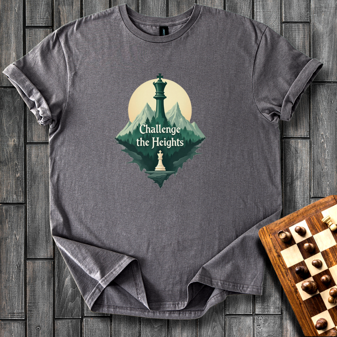 Challenge The Heights Chess T-Shirt