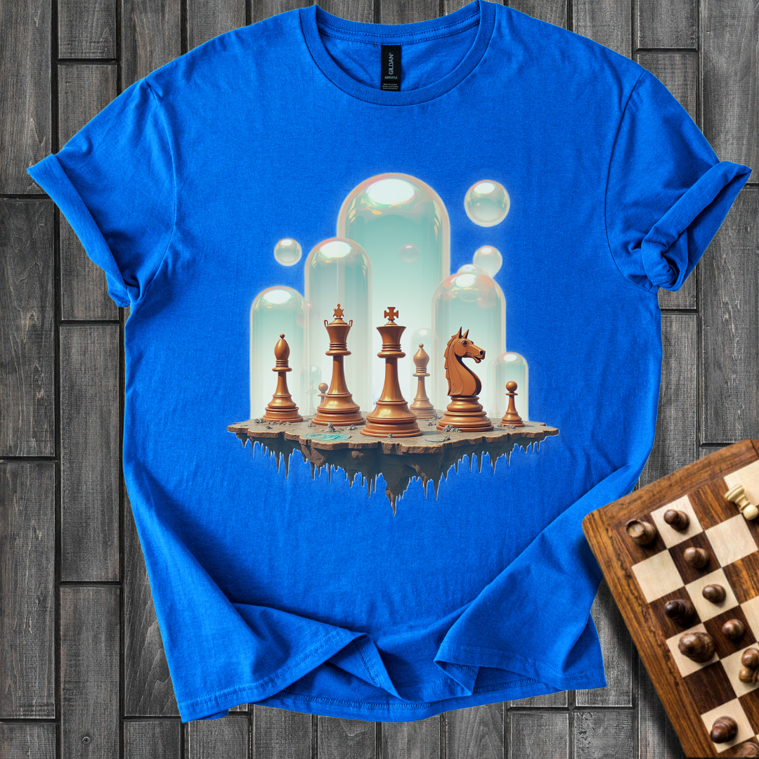 Retro Futurism Chess T-Shirt