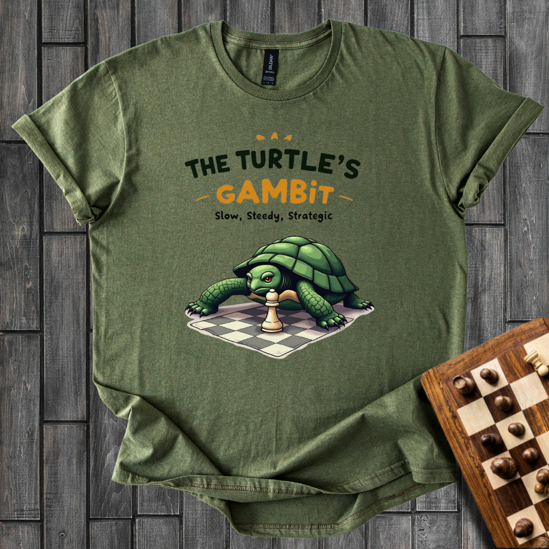 Turtle Wisdom Chess T-Shirt