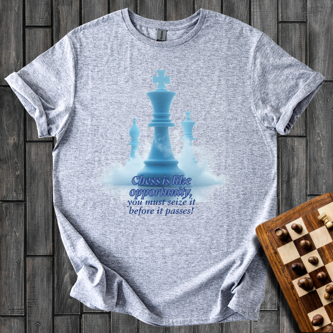 Shimmering Chivalry Chess T-Shirt