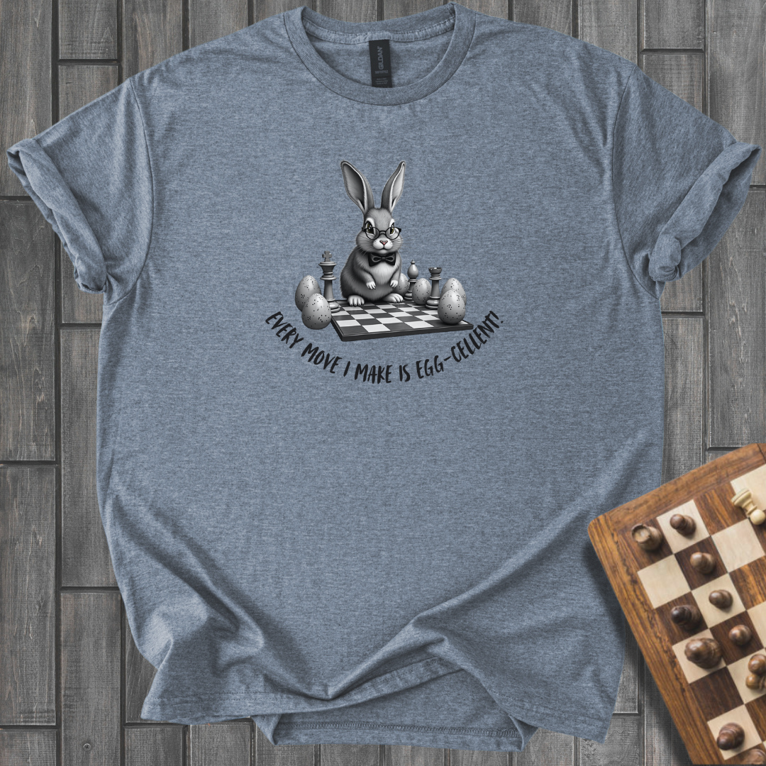 Egg-cellent Move Chess T-Shirt