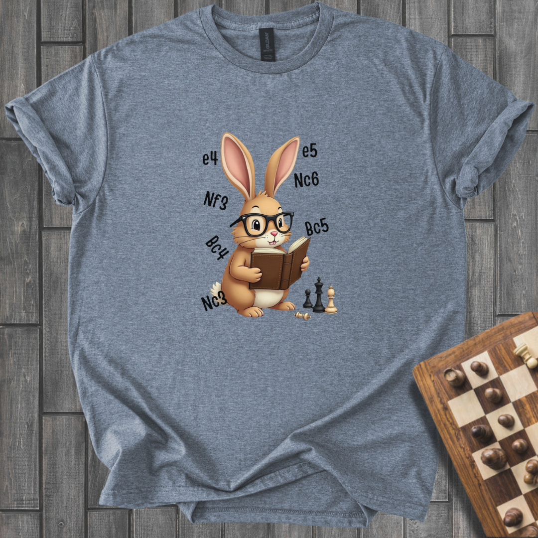 Easter Bunny's Studies Chess T-Shirt