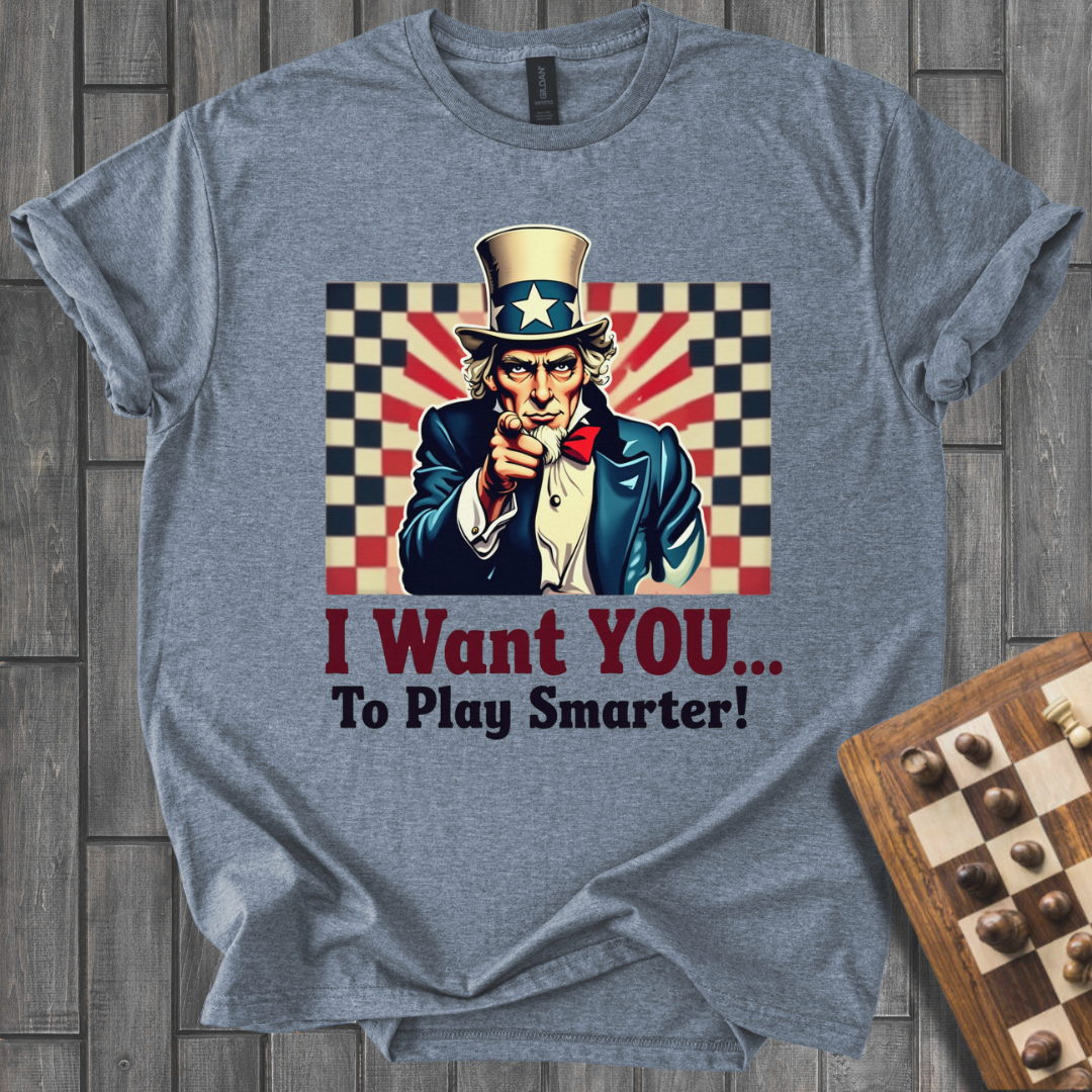 Uncle Sam's Advice Chess T-Shirt