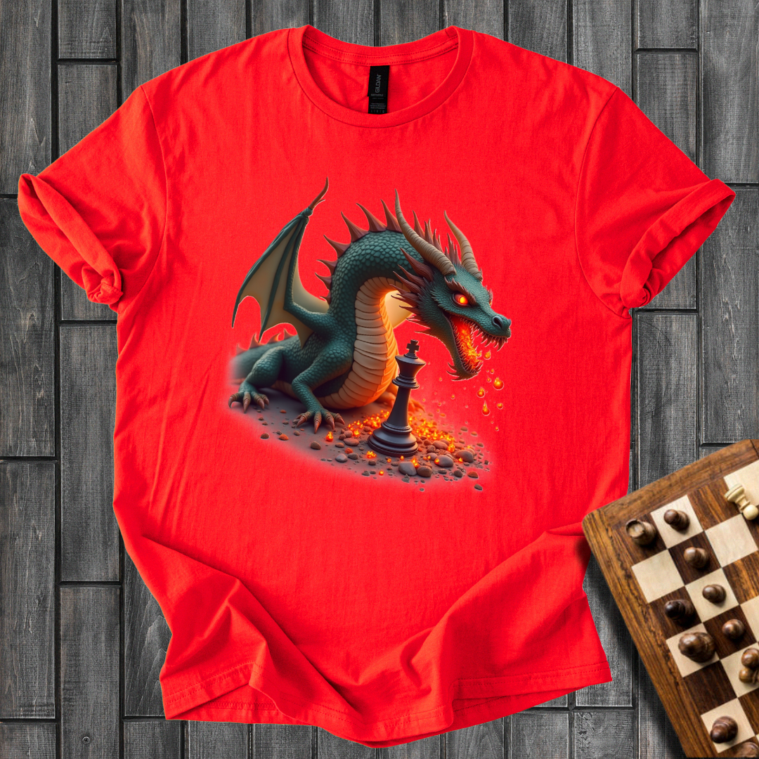 Dragon Masterpiece Chess T-Shirt
