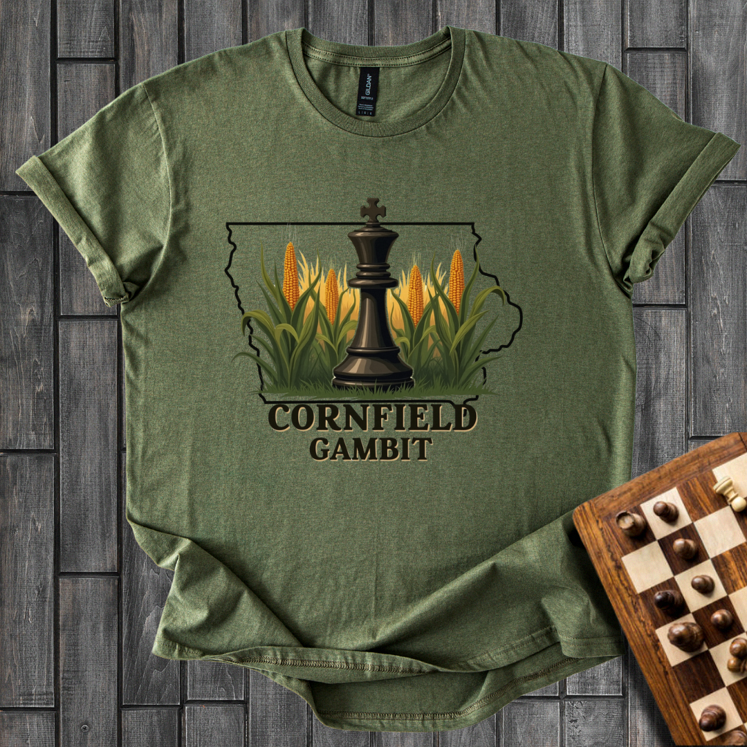 Iowa Gambit Chess T-Shirt