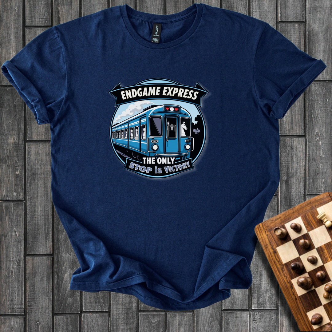 Victory Train Chess T-Shirt