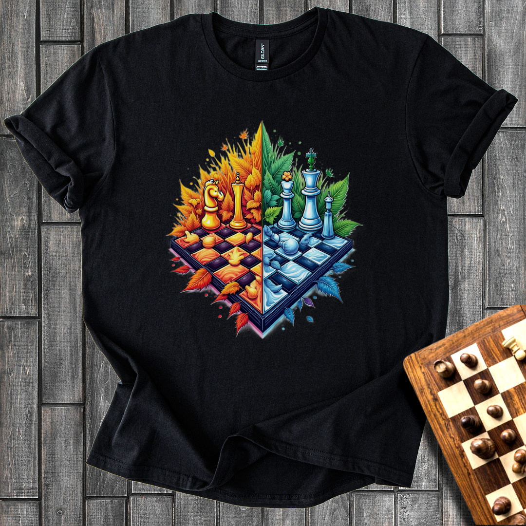 Divided Board Chess T-Shirt