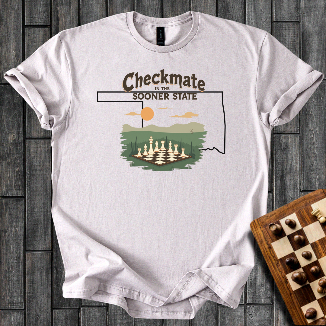 Sooner State Checkmate Chess T-Shirt