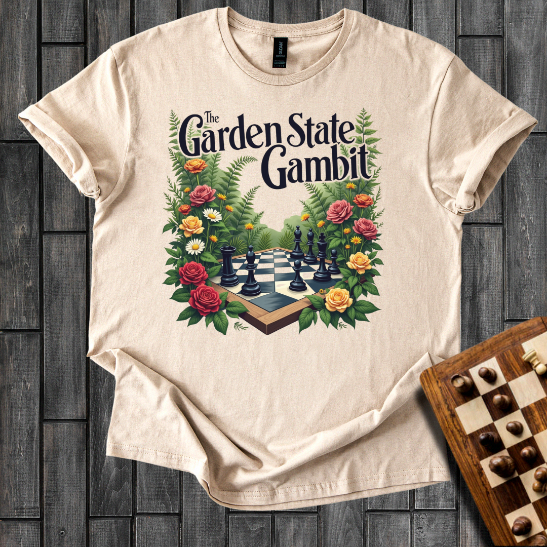 The Garden State Gambit Chess T-Shirt