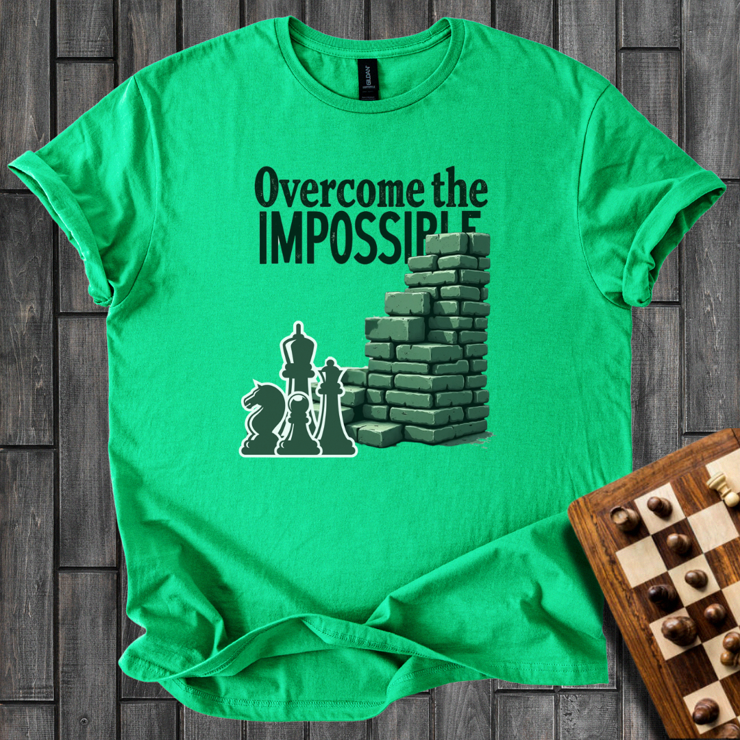 Overcome The Impossible Chess T-Shirt