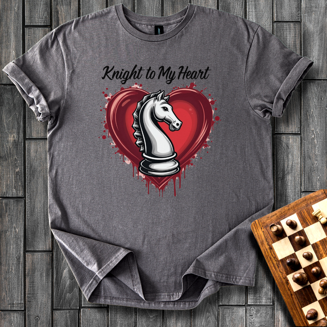 Knight to My Heart Chess T-Shirt