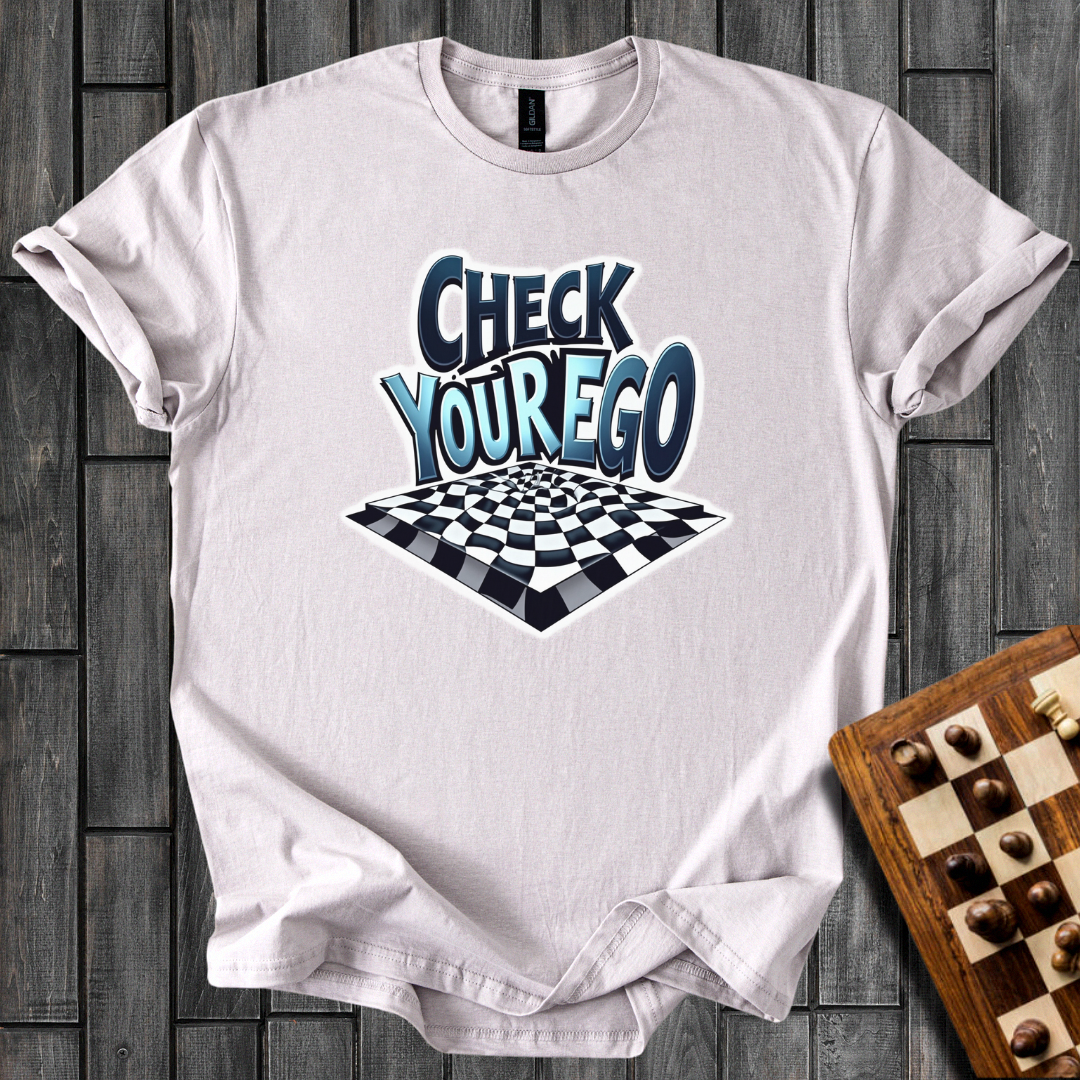 Check Your Ego Chess T-Shirt