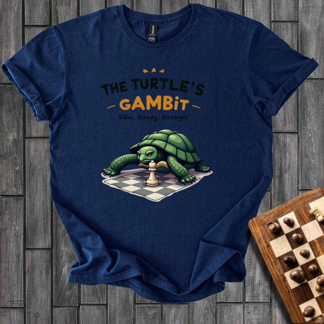 Turtle Wisdom Chess T-Shirt
