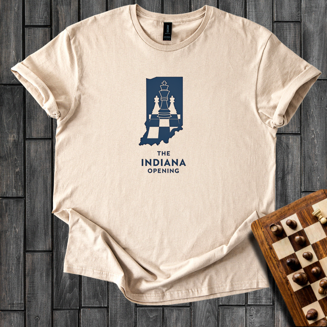 The Indiana Opening Chess T-Shirt