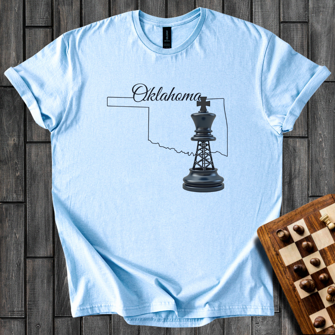 Oklahoma Oil King Chess T-Shirt