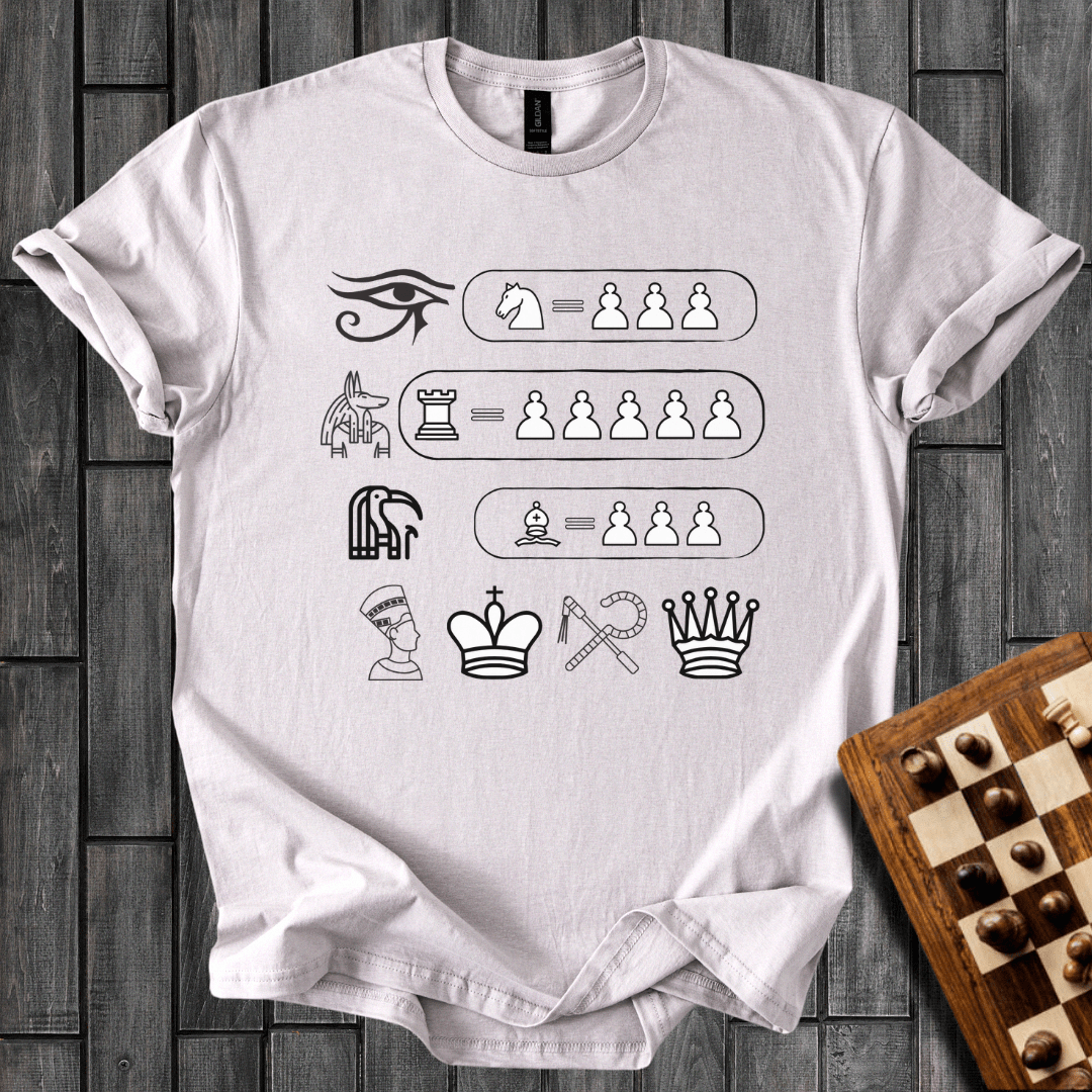 Chess Hieroglyphs T-Shirt
