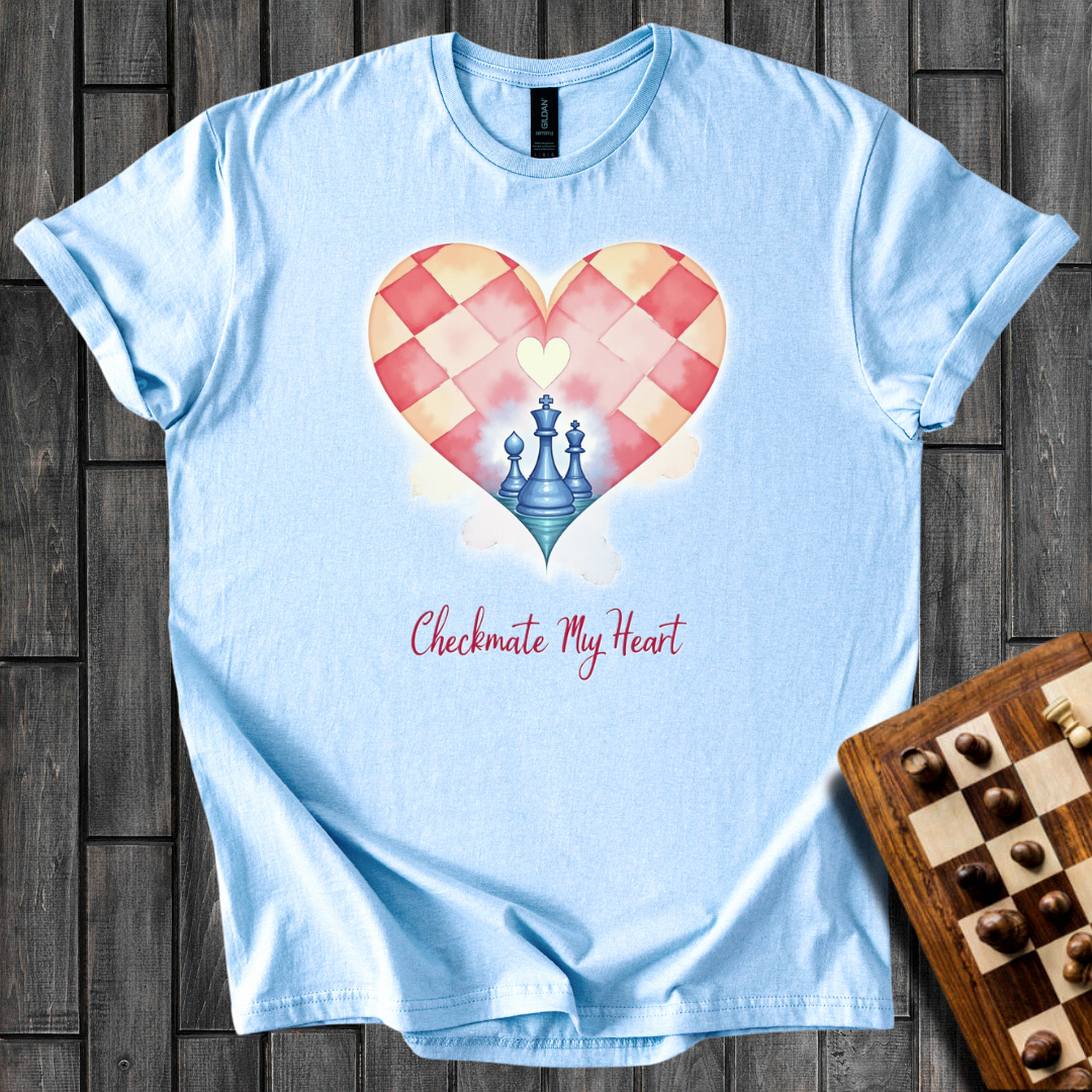 Checkmate My Heart Chess T-Shirt