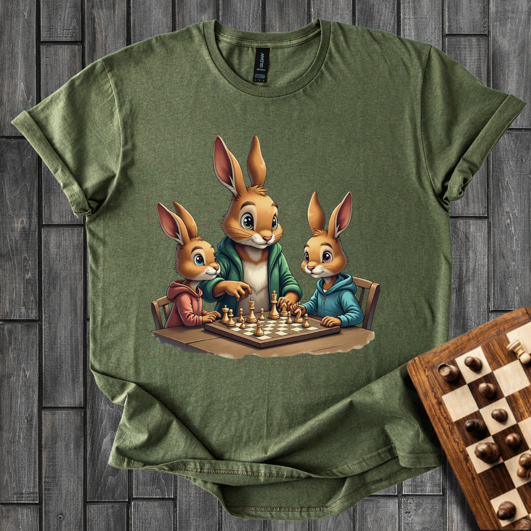 Easter Bunny Chess Class T-Shirt