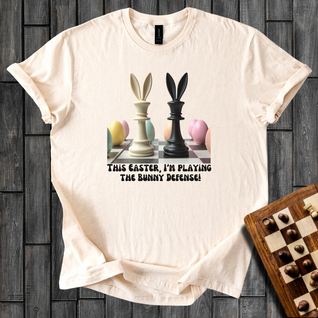 Bunny Defense Chess T-Shirt