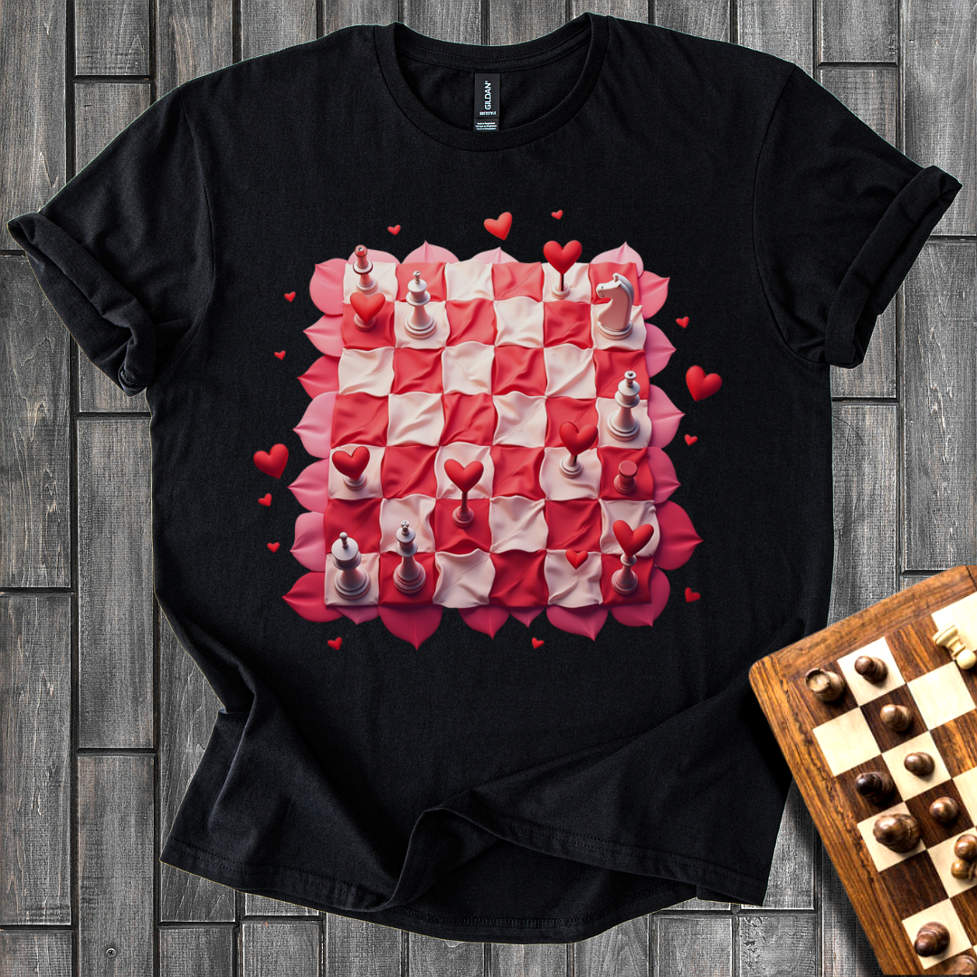 Love Board Chess T-Shirt