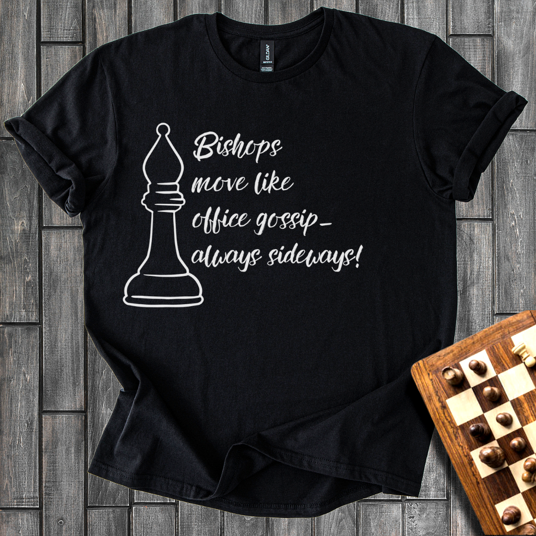 Office Bishop Chess T-Shirt