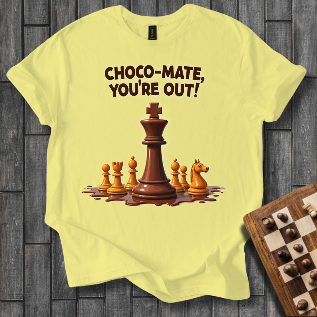 Choco Crusader Chess T-Shirt