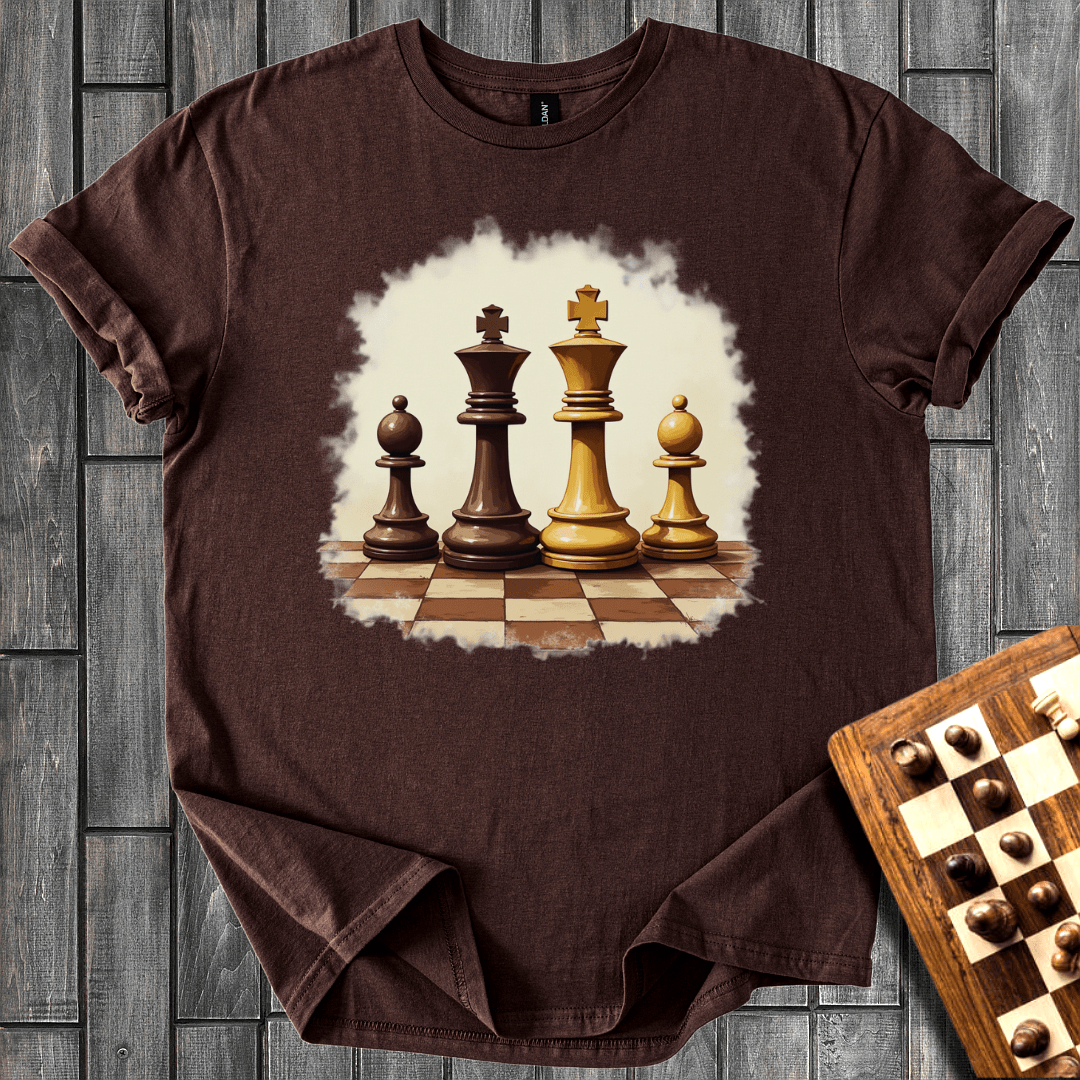 White and Dark Chocolate Chess T-Shirt