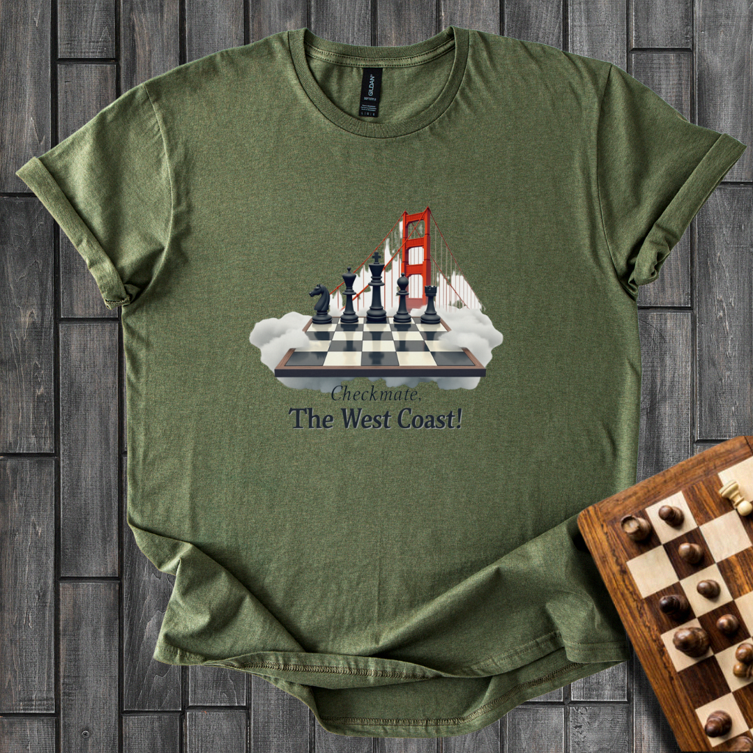 Checkmate The West Coast Chess T-Shirt