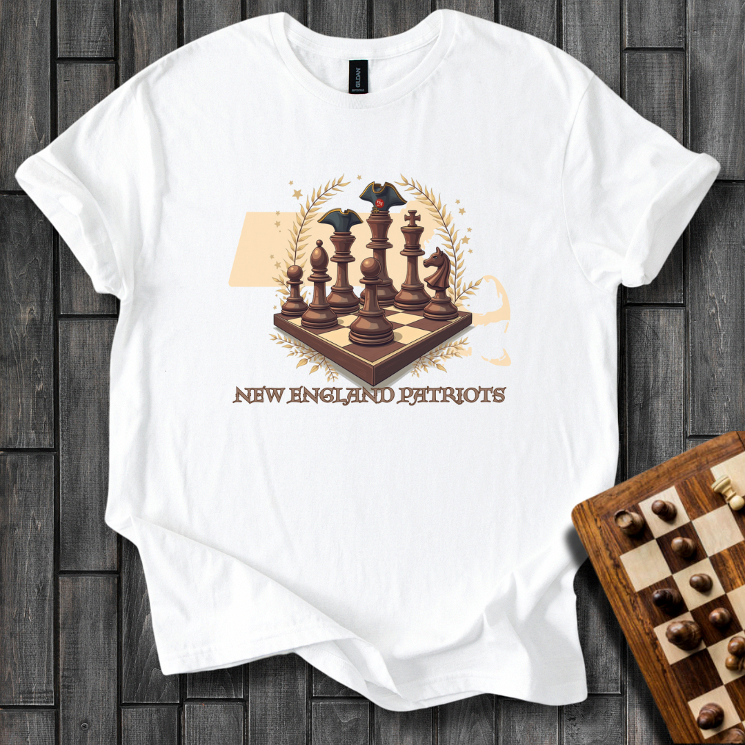 New England Patriots Chess T-Shirt