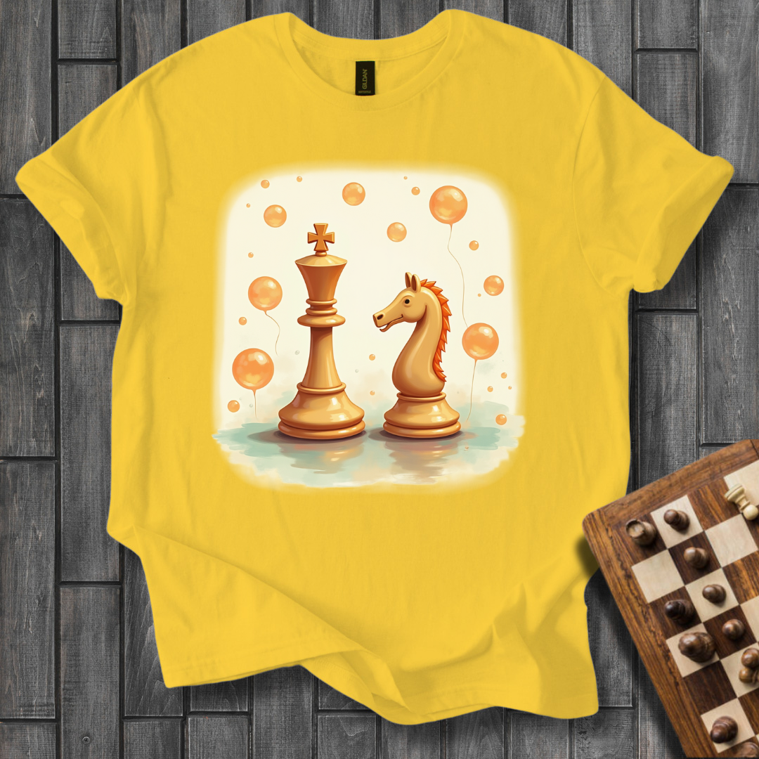 Whimsical Chess Pieces T-Shirt