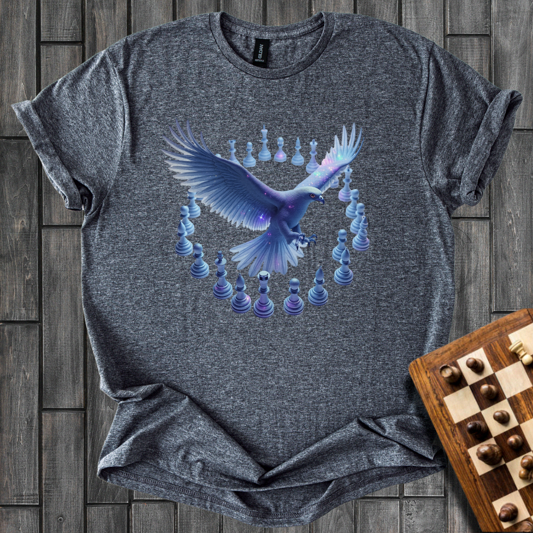 Blue Circle Chess T-Shirt