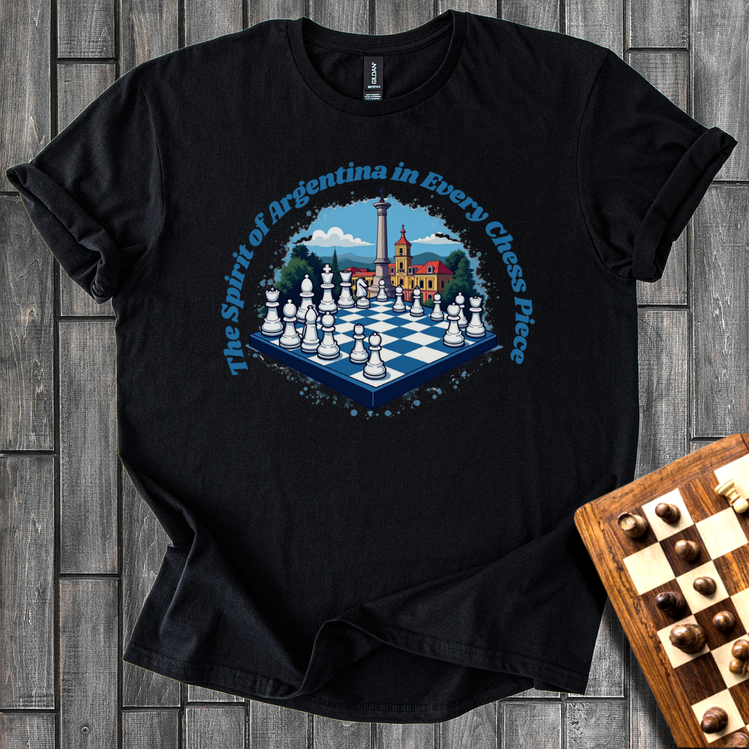 The Spirit of Argentina Chess T-Shirt