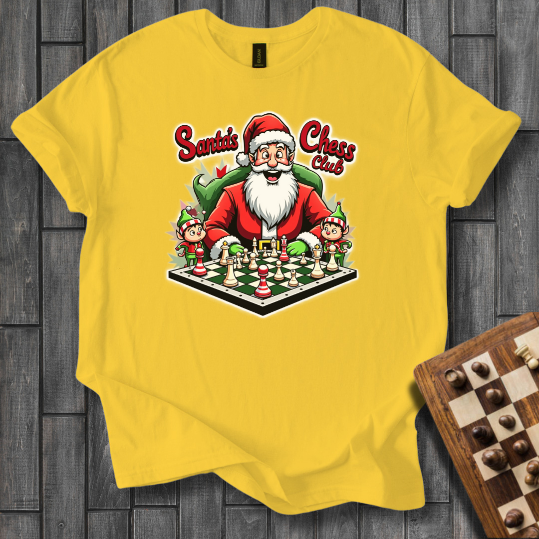 Santa Strategists Chess T-Shirt