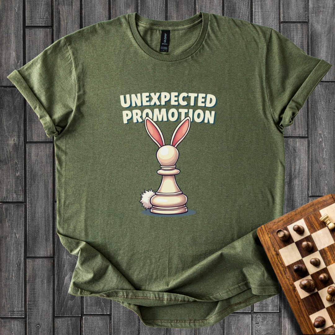 Unexpected Promotion Chess T-Shirt