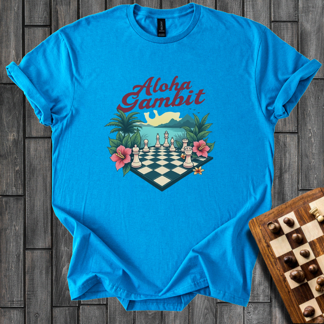 Aloha Gambit Chess T-Shirt