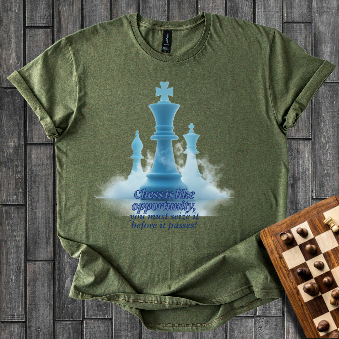 Shimmering Chivalry Chess T-Shirt