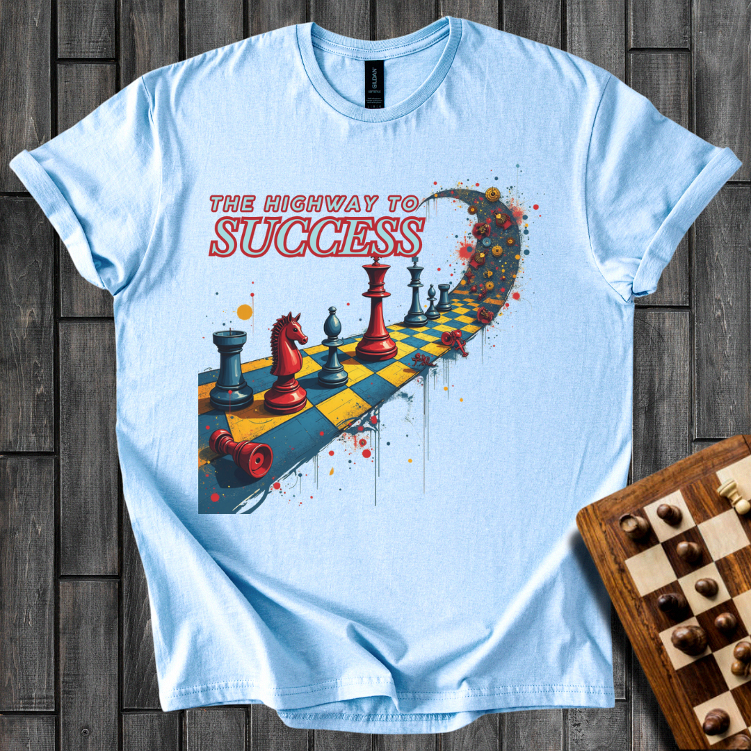 The Highway to Success Chess T-Shirt