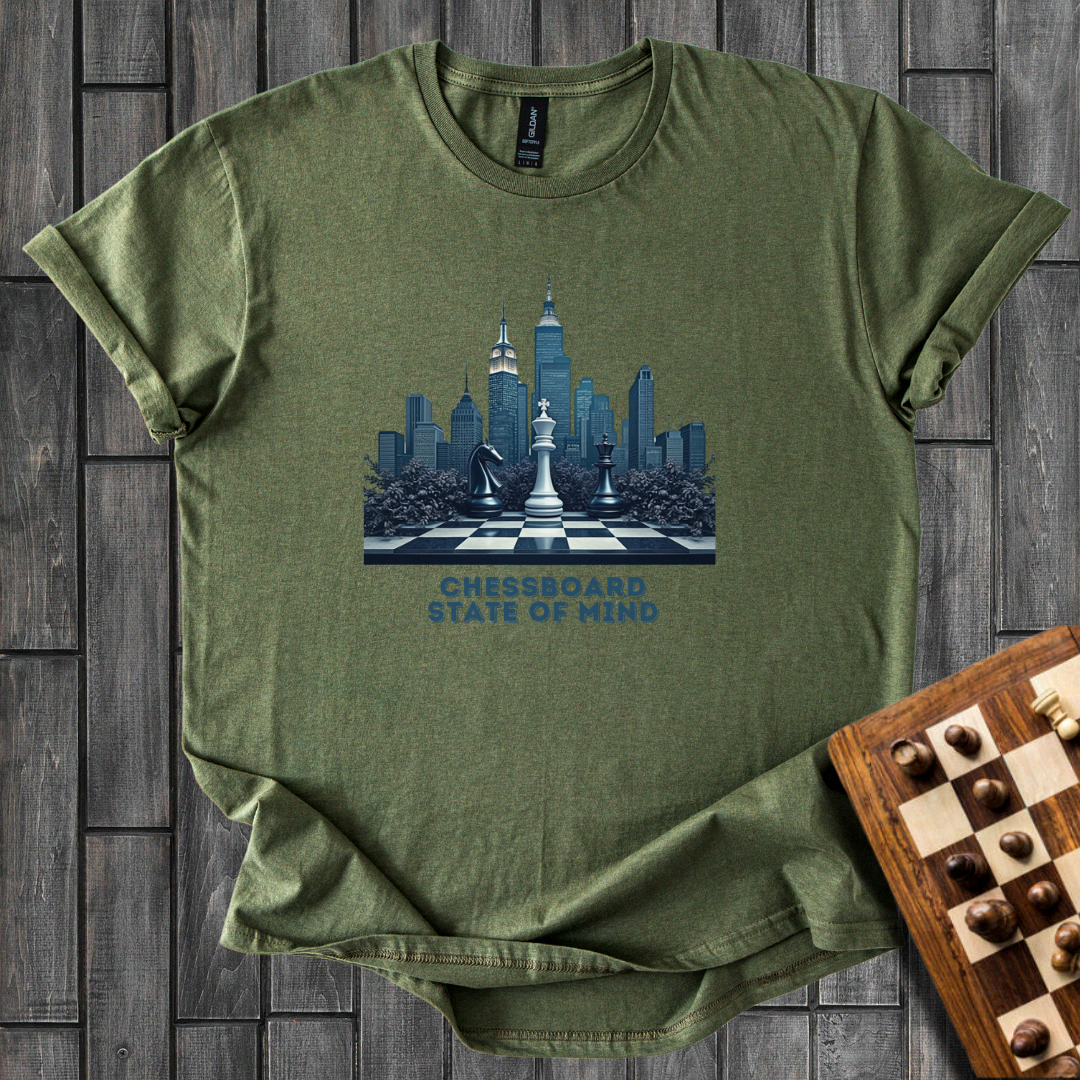 Chessboard State of Mind Chess T-Shirt
