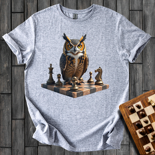 The Watchful Master Chess T-Shirt