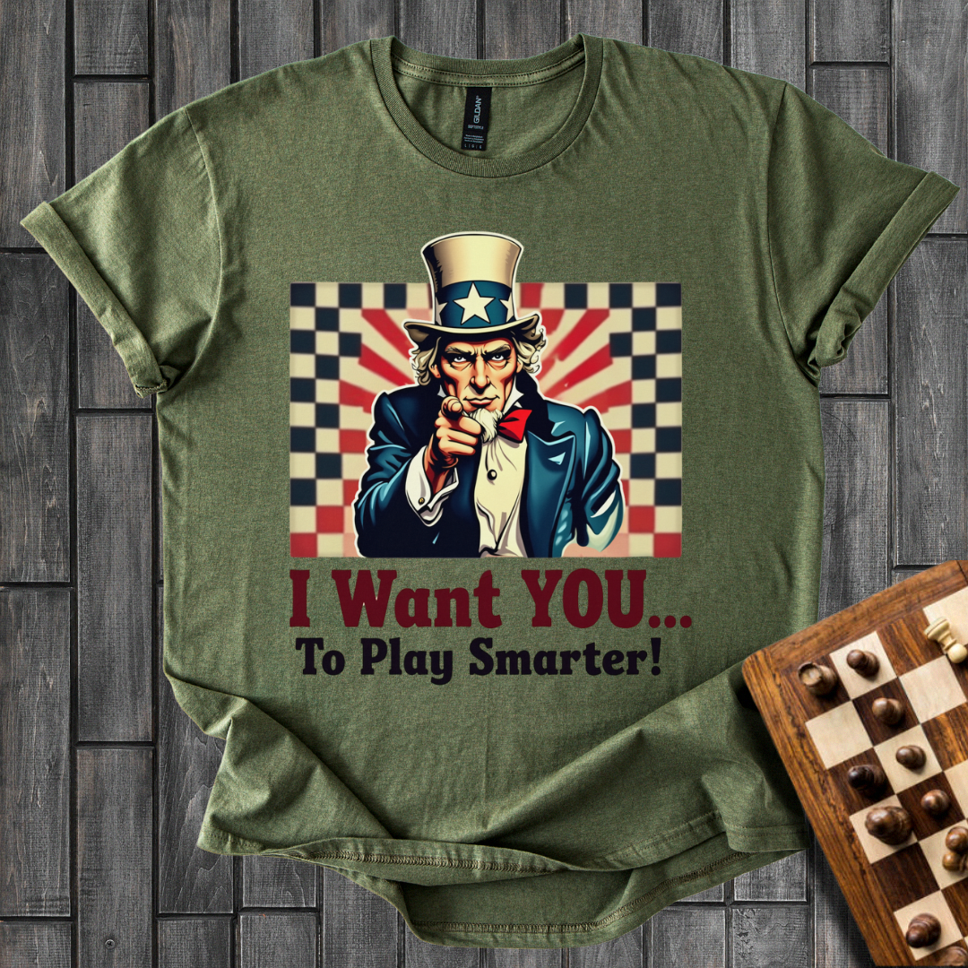 Uncle Sam's Advice Chess T-Shirt