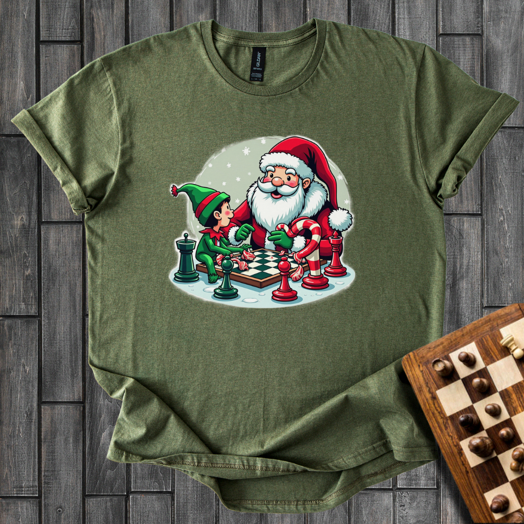 Santa's Wonderland Chess T-Shirt