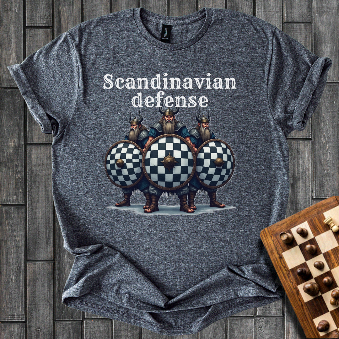 Scandinavian Defense Chess T-Shirt